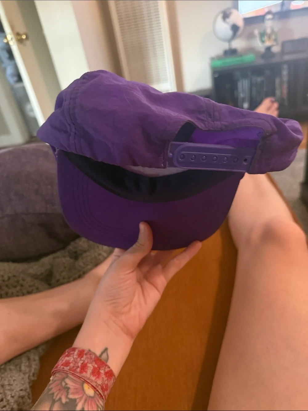 Vintage McDonald's Purple Logo Cap